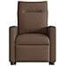 Poltrona Alzapersona Massaggiante Reclinabile Marrone Tessuto - Foto miniatura 5