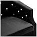 Lusso Casadino -  Poltrona Nera In Velluto - Foto miniatura 5