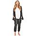 Pigiama Da Donna Tuta Kigurumi Costume Onesie Squalo Grigio 155-165 Cm M - Foto miniatura 2