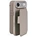 Custodia Folio Per Iphone 17 Air Magsafe In Pelle Con Cover Amovibile, Beige - Foto miniatura 4