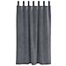 Tende con tende 2 pcs Grigio chiaro 140 x 175 cm Velluto - Foto miniatura 4
