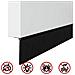 Spazzole per porte autoadesive 2 pcs Nero 100 cm - Foto miniatura 9