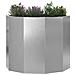 Fioriera Argento 60 x 60 x 50 cm Acciaio inossidabile - Foto miniatura 3