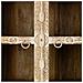 Vetrina In Legno Intagliato Beige Fatta A Mano, 106x43x180h Cm - Foto miniatura 8