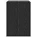 Mobiletto per lavatrice con porta Rovere Nero 87 x 60 x 89 cm - Foto miniatura 7