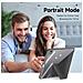 Cover per iPad Air (2022) - TPU+PC+Pelle /PU, Grigio, Auto Wake /Sleep - Foto miniatura 2