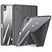 Cover per iPad Air (2022) - TPU+PC+Pelle /PU, Grigio, Auto Wake /Sleep - Foto miniatura 1