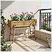 Vaso da Giardino con Supporto Naturale 100 x 38 x 74 cm Bambù - Foto miniatura 2