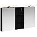 Set di Armadi da Bagno con porta 3 pcs 110 x 10,5 x 60,5 cm - Foto miniatura 1