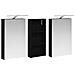 Set di Armadi da Bagno con porta 3 pcs 110 x 10,5 x 60,5 cm - Foto miniatura 5