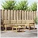 Set di divani da esterno con cuscino 6 pcs Bianco e Beige - Foto miniatura 2