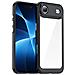 Custodia Nera Trasparente Protettiva Per Iphone 17 Air Outer Space - Foto miniatura 1