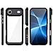 Custodia Nera Trasparente Protettiva Per Iphone 17 Air Outer Space - Foto miniatura 2
