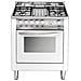Cucina a Gas MB75GV 4 Fuochi a Gas Forno Gas Ventilato Classe A Dimensioni 70×50 cm Colore Bianco Serie Maxima  - Foto miniatura 1
