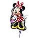 Pallone Minnie Vestito Rosso 48x81cm - Foto miniatura 1