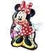 Pallone Minnie Vestito Rosso 48x81cm - Foto miniatura 2