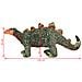 Dinosauro Stegosaurus in Peluche in Piedi Verde e Arancione XXL - Foto miniatura 3