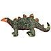 Dinosauro Stegosaurus in Peluche in Piedi Verde e Arancione XXL - Foto miniatura 4