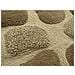 Tappeto Da Bagno Antiscivolo Disegno Stone Colore Beige 60x110 Beige - Foto miniatura 1