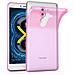 Custodia Compatibile Con Huawei Mate 9 Lite In Rosa Transparente - Coperchio Protettivo In Silicone Tpu Flessibile - Foto miniatura 4