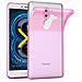 Custodia Compatibile Con Huawei Mate 9 Lite In Rosa Transparente - Coperchio Protettivo In Silicone Tpu Flessibile - Foto miniatura 1