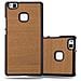 Custodia Compatibile Con Huawei P9 Lite In Woody Marrone - Hard Case Coperchio Di Protezione In Look Legno Contro I Graffi E Gli Urti - Foto miniatura 3