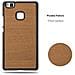 Custodia Compatibile Con Huawei P9 Lite In Woody Marrone - Hard Case Coperchio Di Protezione In Look Legno Contro I Graffi E Gli Urti - Foto miniatura 7