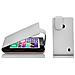Custodia Compatibile Con Nokia Lumia 630 / 635 In Magnesio Bianco - Coperchio Protettivo In Design Flip Realizzato In Similpelle Testurizzata - Foto miniatura 4