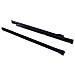 3019714 Guida-binario Con Cuscinetti A Rulli Per Cassetto, Verniciato Nero, 550 Mm, Set Di 5 - Foto miniatura 2