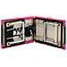 Lettino Da Massaggio A 4 Sezioni In Alluminio Nero E Rosa - Foto miniatura 8