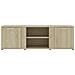 Mobile Porta TV Rovere Sonoma 120x34x37 cm in Legno Multistrato - Foto miniatura 6
