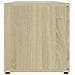 Mobile Porta TV Rovere Sonoma 120x34x37 cm in Legno Multistrato - Foto miniatura 8