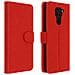 Custodia Per Xiaomi Redmi Note 9 Copertina Portacarte Funzione Supporto Rossa - Foto miniatura 1