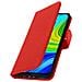 Custodia Per Xiaomi Redmi Note 9 Copertina Portacarte Funzione Supporto Rossa - Foto miniatura 4