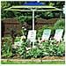 Ombrellone Mare Spiaggia Giardino Acciaio Grande 210cm Verde Blu Con Custodia - Foto miniatura 4