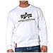 Maglione Di Base Maglia Di Tuta, Blanc, S Uomo - Foto miniatura 4