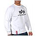 Maglione Di Base Maglia Di Tuta, Blanc, S Uomo - Foto miniatura 1