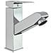 Rubinetto Lavabo da Bagno Estraibile Finitura Cromo 157x172 mm - Foto miniatura 1