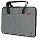Trendy Sleeve 14" Custodia a tasca Nero, Grigio - Foto miniatura 2