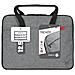 Trendy Sleeve 14" Custodia a tasca Nero, Grigio - Foto miniatura 1