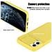 Custodia Compatibile Con Apple Iphone 11 Pro Max In Giallo Opaco - Coperchio Protettivo In Silicone Tpu Flessibile E Con Protezione Per La Fotocamera - Foto miniatura 3