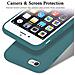 Cadorabo Custodia Compatibile Con Apple Iphone 6 / Iphone 6s In Liquid Verde - Coperchio Protettivo In Silicone Tpu Flessibile - Foto miniatura 5
