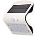 Lampada Da Parete Solare Con Led Sensor 1,5w 220 Lumen 10x14cm - Bianco - Foto miniatura 1