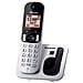 Telefono DECT KX-TGC210 con Identificatore di Chiamata Colore Metallico - Foto miniatura 1