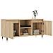 Mobile Porta Tv Rovere Sonoma 104x35x50 Cm In Legno Multistrato - Foto miniatura 4