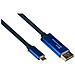 Alcasa 4812-csf015b Cavo E Adattatore Video 1,5 M Usb Tipo-c Displayport Blu - Foto miniatura 1