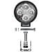 Osram Round Vx80-wd da Da Esterno - Foto miniatura 2
