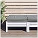 Cuscino Per Pallet Grigio 60x60x8 Cm In Tessuto Oxford - Foto miniatura 1