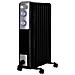 RN 2000 stufetta elettrica Interno Nero 2000 W Riscaldatore ambiente elettrico a olio - Foto miniatura 1