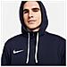 Felpa Con Cappuccio Full Zip Cw6887-451 Uomo Taglia 2Xl Colore Blu - Foto miniatura 4